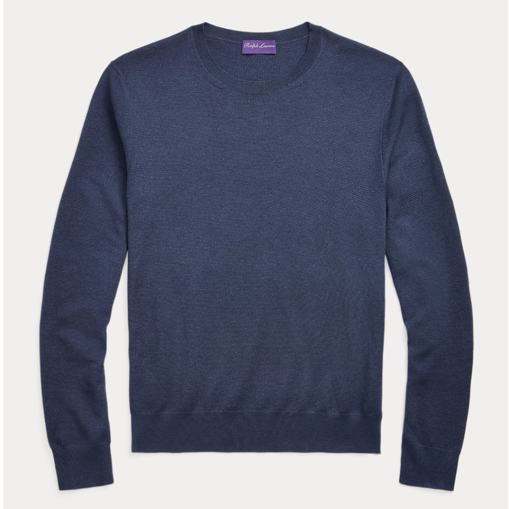Ralph Lauren Purple Label Silk-Cashmere Sweater | Small